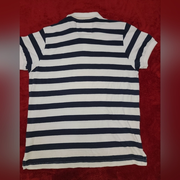 Aeropostale Classic Blue and White Polo Shirt - Picture 7 of 7